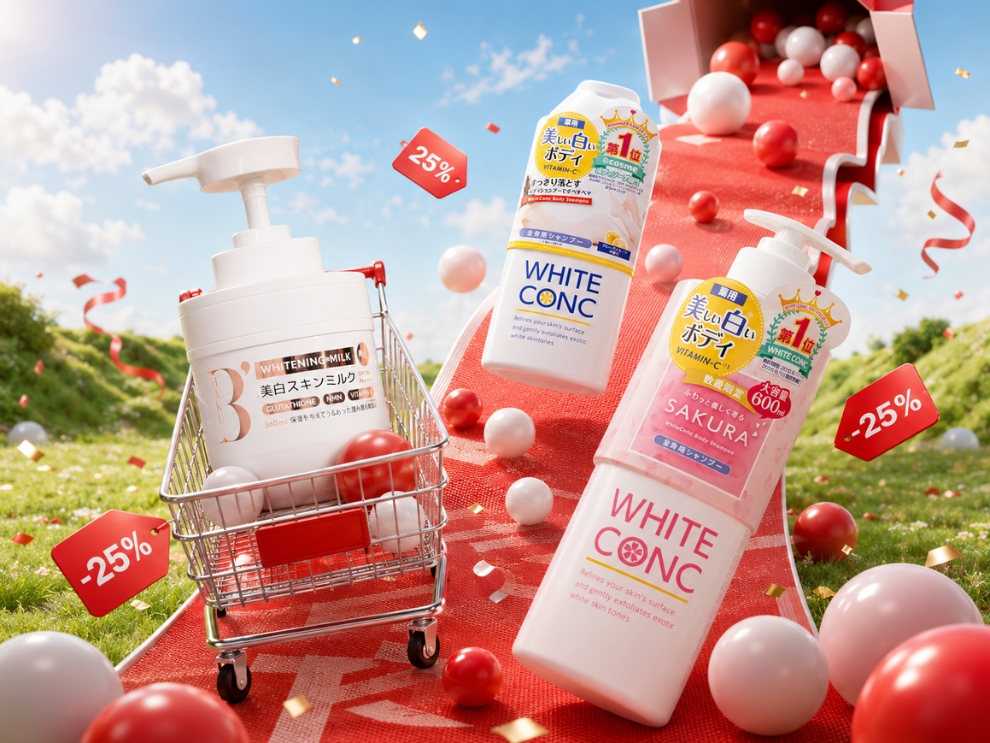 25% Off Whitening Body Set